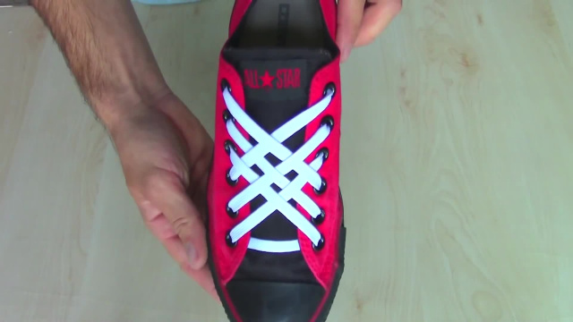 ромбики - Необычные способы шнуровки обуви