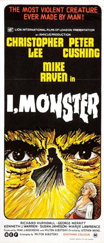 I, Monster (1971) - Movies Similar to Dr Jekyll & Sister Hyde (1971)